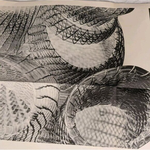 1977 Hamline University Poster Gallery Charlene Burningham Fiber Art Robert Vtg - Picture 15 of 16